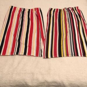 Lot of 2 midi skirts